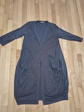 Alembika Maxi Dress  with Button Front